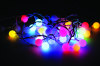 LED string light with milky ball 2cm diameter milky frost ball light 30LED Fairy lights party wedding light holiday ligh