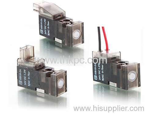 HB10-Wire leads Series 10mm 3/2 way Pilot Valve