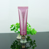 pink Hot Stamping Cosmetic Plastic Tubes with acrylic cap