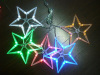 Star curtain light window curtain light Pentagram decoration lights party wedding