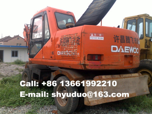 Used Daewoo Crawler Excavator Used Chain Excavator Used Road Equipment