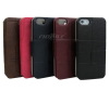 Wallet book cover pouch pu leather case cover for iphone 5G 5S