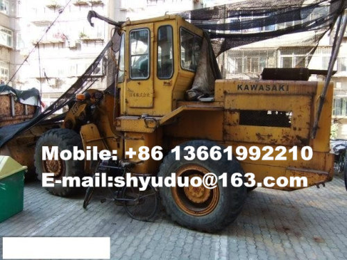 Used KAWASAKI Wheel Loader Used Front Loader