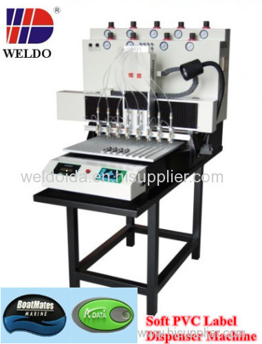 WD automatic soft pvc label injection machine