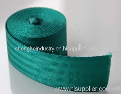 Seatbelt webbing, Automoible seatbelt webbing