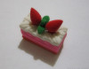 Puzzle Strawberry Cake Erasers