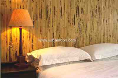 Natural Bamboo Wallpaper Burning Design