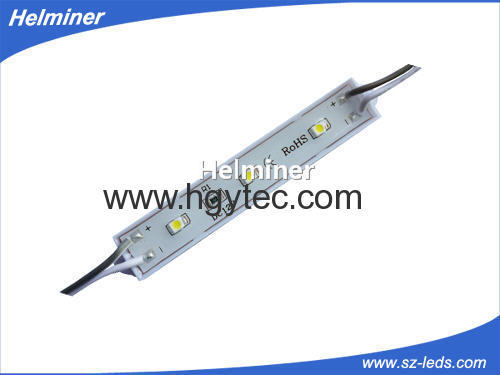 Discount high bright waterproof 3528 smd led module,R/G/B/Y/W DC12V led module(HL-ML-3B3)