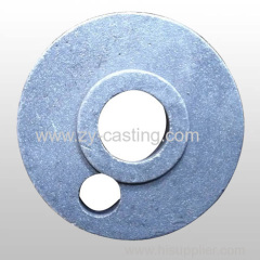 ductile iron casting circle shape for cake machine accessory