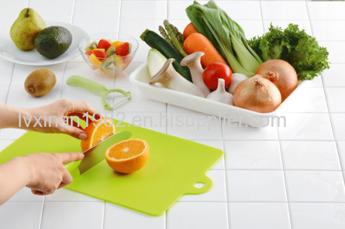 Plastic echo friendly cutting board chopping board block for wholesale bloko