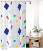 EVA printed shower curtain