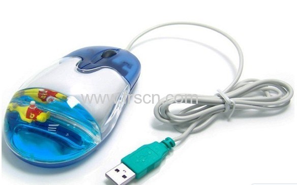 Best Christmas gift of wireless & coreless RF 2.4g usb liquid mouse