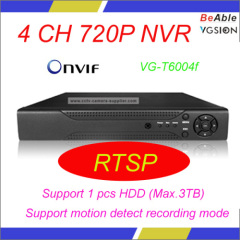 ONVIF 4 CH 720P NVR