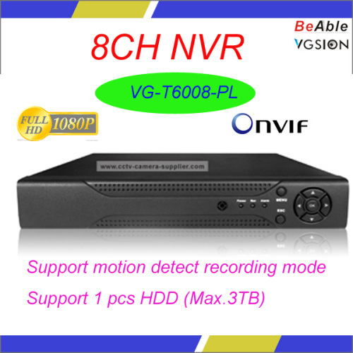 ONVIF 1080P 8CH NVR