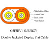 Double Jacketed Duplex Flat Cable