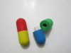 Pill Erasers for Medicine Promotion