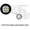 Single mode breakout Cable 7.0mm LSZH