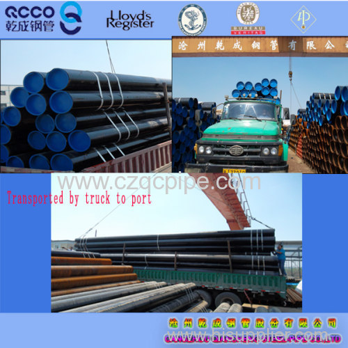 QCCO brand new API 5L PSL1 carbon seamless pipe