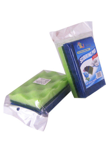 High-quality Green Cleaning Sponge,Big Size Sponge Scourer