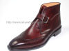 CIEB38 - Bespoke Handmade Pure Genuine Calf Leather Boots For Men's Classic /Casual British Style Ankle Boots