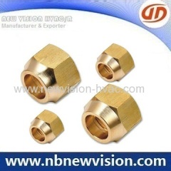 Turning Brass Flare Fittings - Unions & Nuts for Air Conditioner