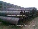 API 5L Gr.B Spiral Welded Steel Pipe / Thick Wall Pipe Steel Structure