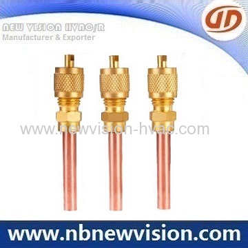 Charging Valve with 30MM Copper Tube for Refrigeration