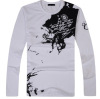 Men's fashion long-sleeved T-shirt mercurial