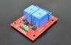 2 channel Arduino Relay Module Expansion Board , Control Panel With Optocoupler Isolation