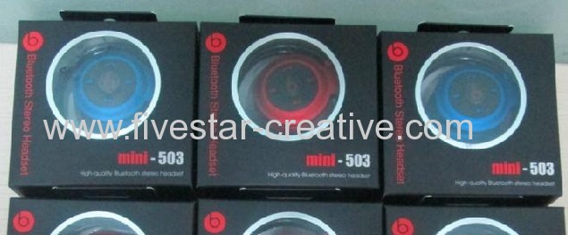 Monster Beats by Dr.Dre Mini-503 Wireless Bluetooth Stereo Headsets Mini503