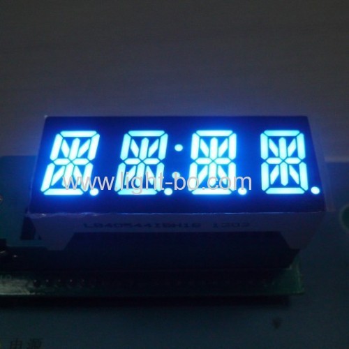 Ultra Blue 14 Segment LED Display Common Anode 0.54Dual Digit for home appliances