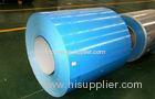 DX52D+Z Prepainted Color Coated Steel Coils For Refrigerator Sea Blue