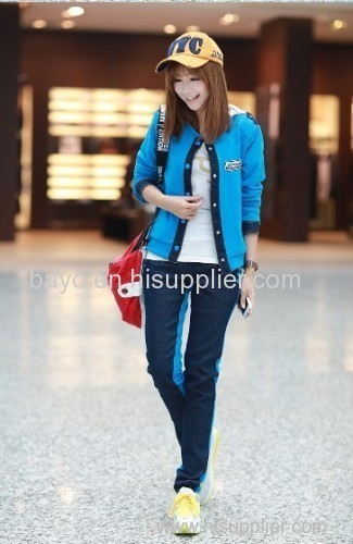 Ms. Leisure sport suit three-piece suit