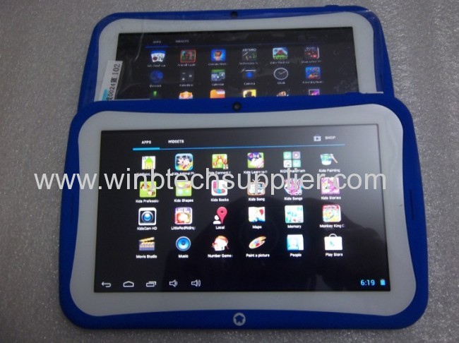 Brand New 7 inch Kids Tablet PC With Children Educational Apps Android 4.2 Capacitive Screen Dual Camera 