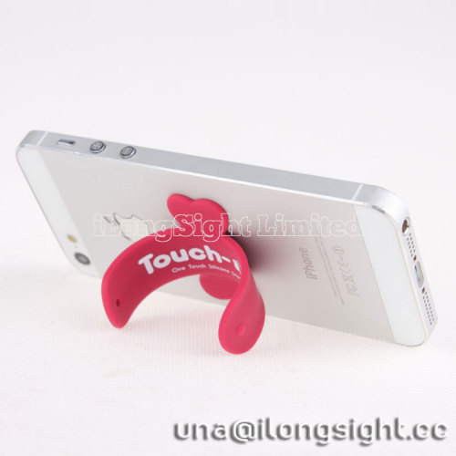 Touch-U silicone stand for mobile phones