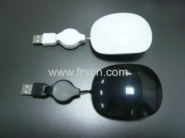 USB optical computer thin slide wired mouse