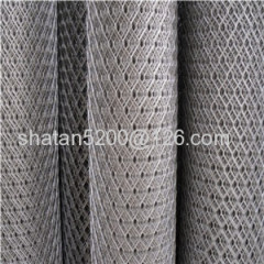 diamond hole pvc coated expanded wire mesh