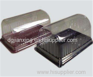 clear round plastic food container with lid