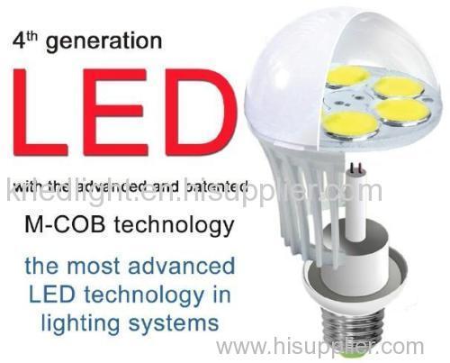 NEW lighting system: High power MCOB LED E27 Bulb 4w 5.5w LED indoor lighting 100lm/w