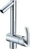 H59 Brass Kitchen Sink Water Faucet One handle , Ivory Chrome Mixer Tap