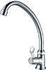 Contemporary Rotating Handle Kitchen Sink Water Faucet Brass Single Cold Kitchen Taps