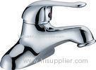 Chrome Polished Bathroom Basin Mixer Faucet with 2 Holes , HN-5A04