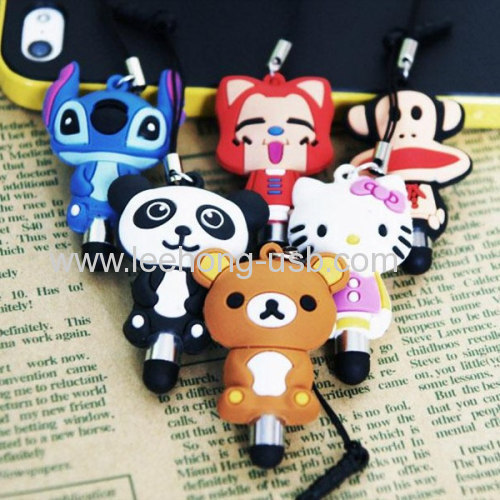 Christmas promotion gifts Santa Claus cartoon stylus touch pen