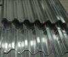 JIS , BS Corrugated Galvanized Steel Roofing Sheets Brushed Zinc Coated