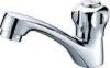 Modern Single Lever Basin Faucet Low Pressure CE Water Tap with Rotary Handle , 0.05 - 0.9MPA