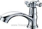 Brass Chrome Plated Single Cold Water Faucet Basin Tap with One Handle , HN-5A30