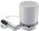 Stainless Steel Bathroom Hardware Sets / Wall Mounted Tumbler Holder for Bathroom Fittings