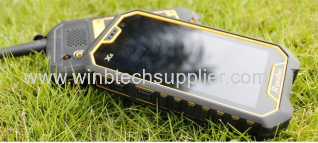 Runbo X6 phone IP67 Dual Core Dustproof Waterproof Outdoor Smartphone 5MTK6589T Quad Core RAM 2GB+ROM 32GB
