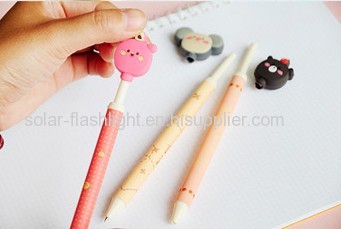 Cute cartoon fashion small fresh adorable thing pressing the ball point pen