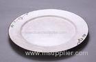 Decorative Flat Plate Ceramic Plate 31x2.5cm , Bone Porcelain Dinnerware Sets